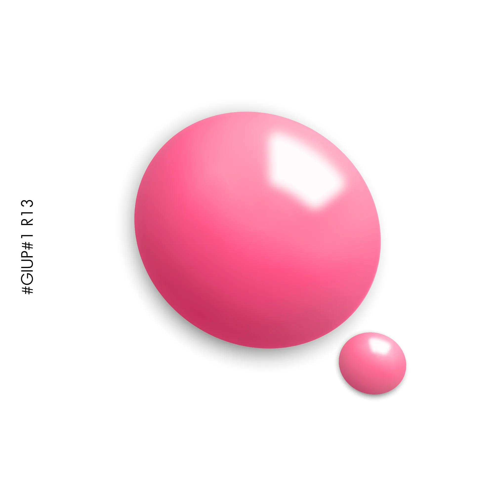 R13 Pink gel polish